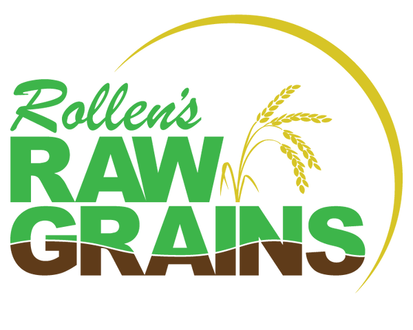 Rollen's RAW Grains logo