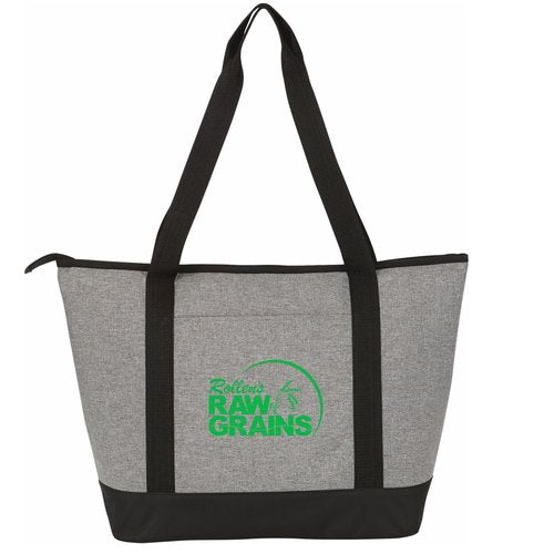 Grey Logo Cooler Bag